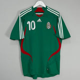 Shop 2007/08 MEXICO C.BLANCO #10 HOME SHIRT (L) ADIDAS, classic football shirts, vintage football shirts & retro soccer jerseys at Cult Kits