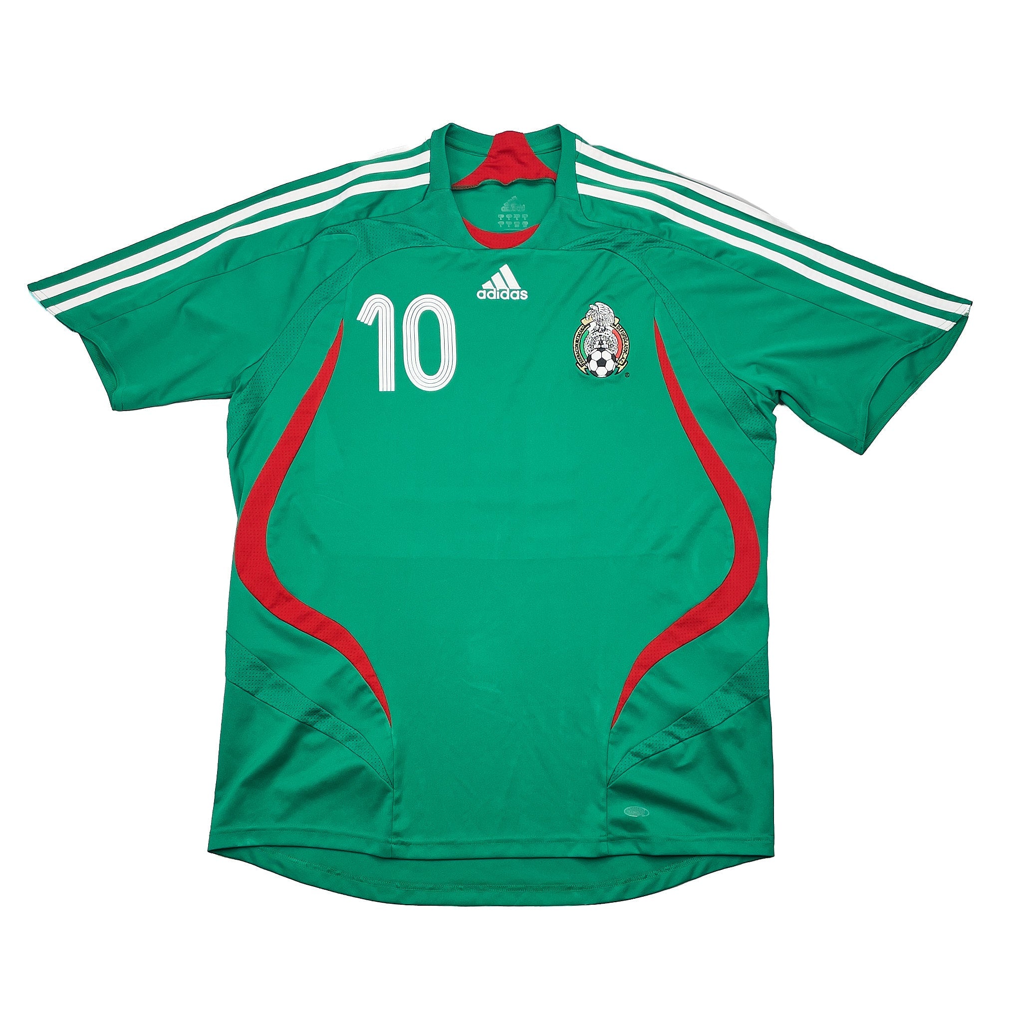 Buy 2007/08 Mexico C.Blanco 10 Home Shirt (L) Adidas ~ Free worldwide shipping ~ Authentic Vintage Football Shirts from Cult Kits