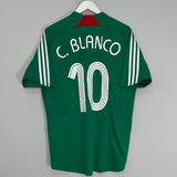 Shop 2007/08 MEXICO C.BLANCO #10 HOME SHIRT (L) ADIDAS, classic football shirts, vintage football shirts & retro soccer jerseys at Cult Kits