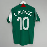 Shop 2007/08 MEXICO C.BLANCO #10 HOME SHIRT (S) ADIDAS, classic football shirts, vintage football shirts & retro soccer jerseys at Cult Kits