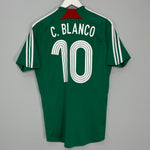 Shop 2007/08 MEXICO C.BLANCO #10 HOME SHIRT (S) ADIDAS, classic football shirts, vintage football shirts & retro soccer jerseys at Cult Kits