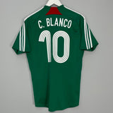Shop 2007/08 MEXICO C.BLANCO #10 HOME SHIRT (S) ADIDAS, classic football shirts, vintage football shirts & retro soccer jerseys at Cult Kits