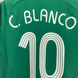Shop 2007/08 MEXICO C.BLANCO #10 HOME SHIRT (S) ADIDAS, classic football shirts, vintage football shirts & retro soccer jerseys at Cult Kits