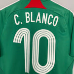 Shop 2007/08 MEXICO C.BLANCO #10 HOME SHIRT (S) ADIDAS, classic football shirts, vintage football shirts & retro soccer jerseys at Cult Kits