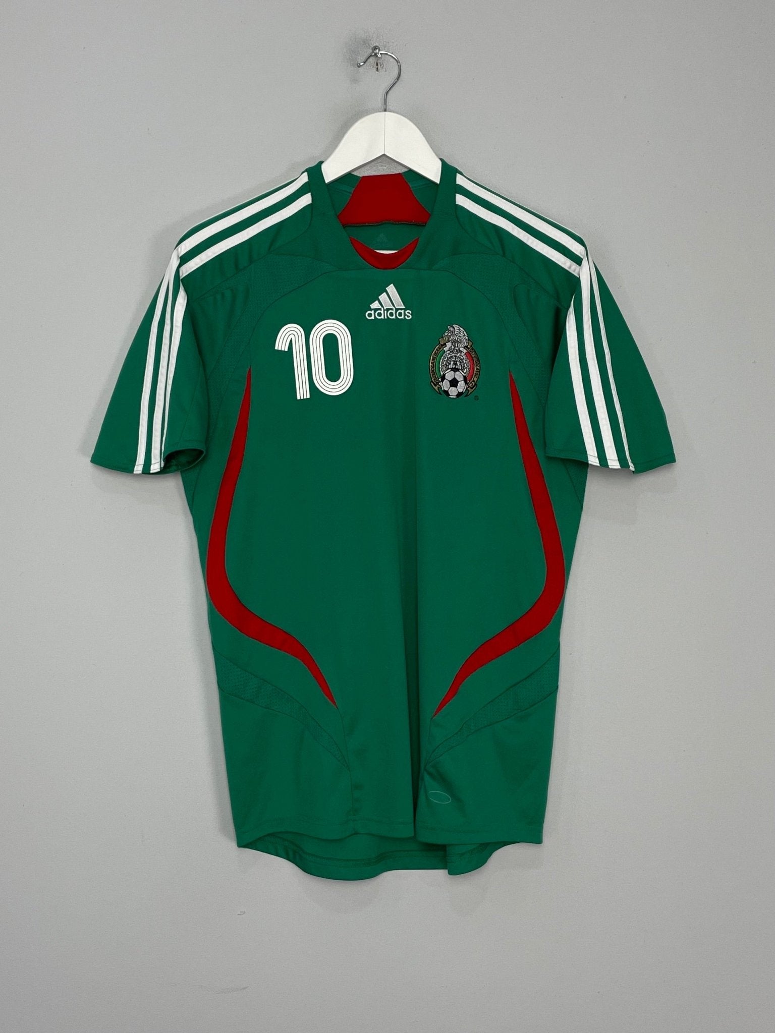 Shop 2007/08 MEXICO C.BLANCO #10 HOME SHIRT (S) ADIDAS, classic football shirts, vintage football shirts & retro soccer jerseys at Cult Kits