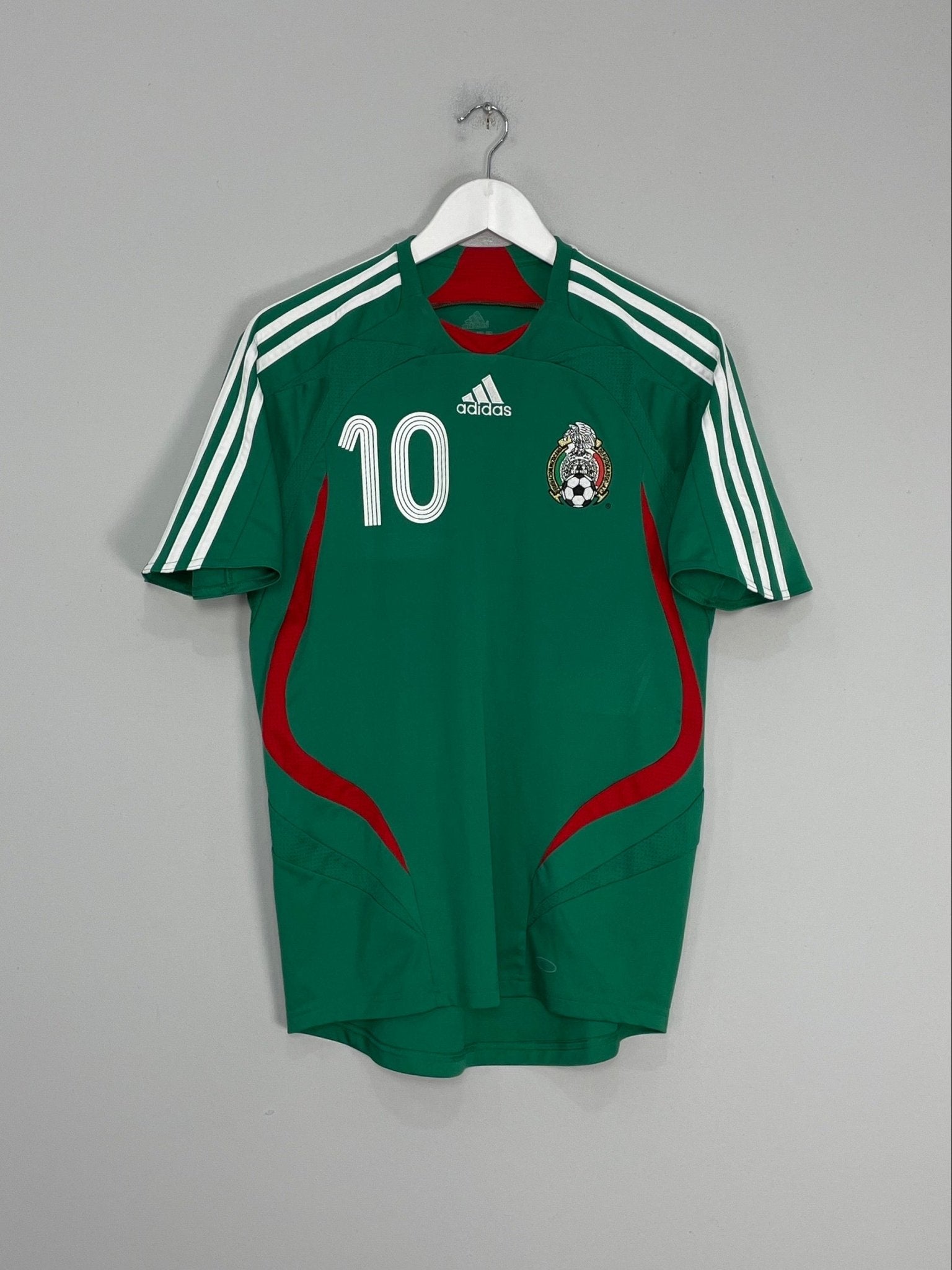 Shop 2007/08 MEXICO C.BLANCO #10 HOME SHIRT (S) ADIDAS, classic football shirts, vintage football shirts & retro soccer jerseys at Cult Kits