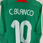 Shop 2007/08 MEXICO C.BLANCO #10 HOME SHIRT (XL) ADIDAS, classic football shirts, vintage football shirts & retro soccer jerseys at Cult Kits