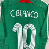 Shop 2007/08 MEXICO C.BLANCO #10 HOME SHIRT (XL) ADIDAS, classic football shirts, vintage football shirts & retro soccer jerseys at Cult Kits
