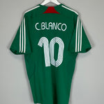 Shop 2007/08 MEXICO C.BLANCO #10 HOME SHIRT (XL) ADIDAS, classic football shirts, vintage football shirts & retro soccer jerseys at Cult Kits