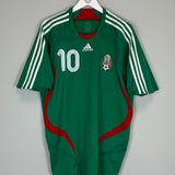 Shop 2007/08 MEXICO C.BLANCO #10 HOME SHIRT (XL) ADIDAS, classic football shirts, vintage football shirts & retro soccer jerseys at Cult Kits