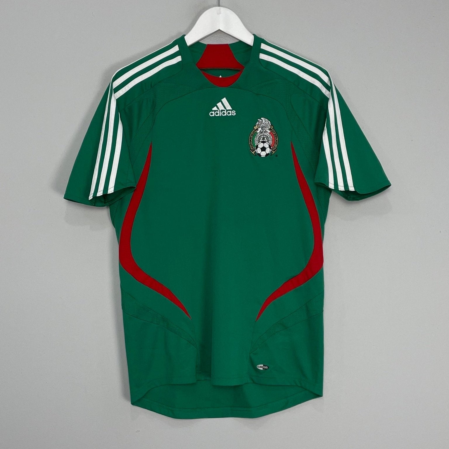 Shop 2007/08 MEXICO HOME SHIRT (S) ADIDAS, classic football shirts, vintage football shirts & retro soccer jerseys at Cult Kits