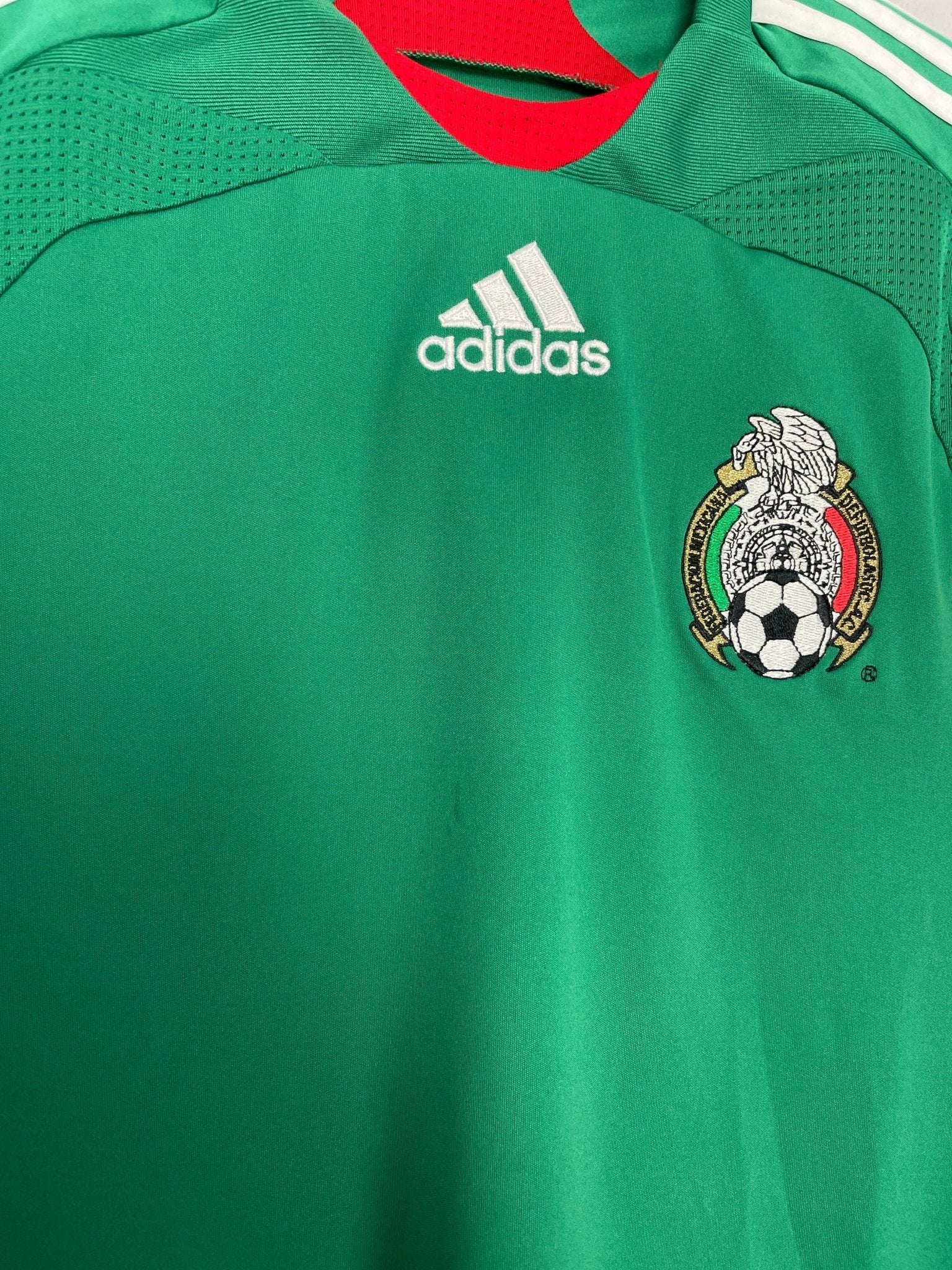 Shop 2007/08 MEXICO HOME SHIRT (S) ADIDAS, classic football shirts, vintage football shirts & retro soccer jerseys at Cult Kits