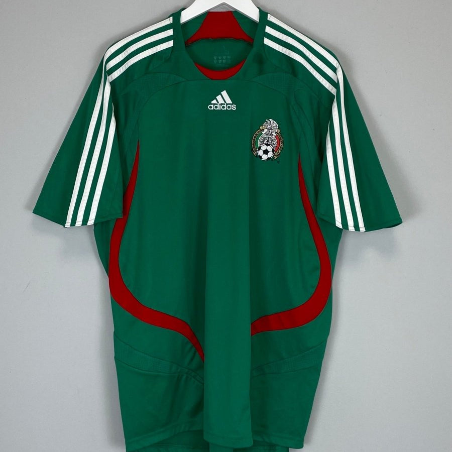 2007/08 MEXICO HOME SHIRT (XL) ADIDAS - Cult Kits - XL - Buy Vintage Football Shirts, Authentic Retro Football Shirts For Sale, Classic Football Shirts & Soccer Jersey
