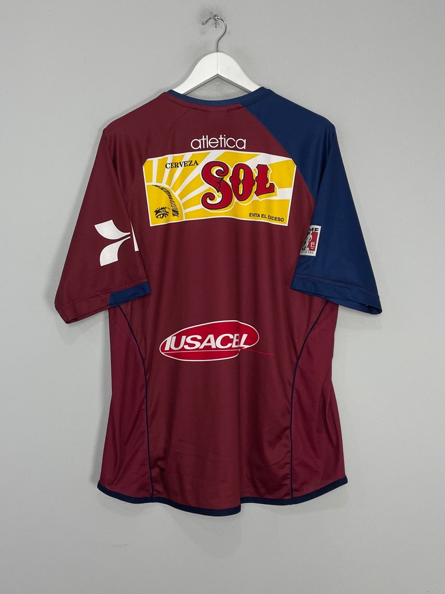 Shop 2007/08 MONARCAS MORELIA AWAY SHIRT (XL) ATLETICA, classic football shirts, vintage football shirts & retro soccer jerseys at Cult Kits