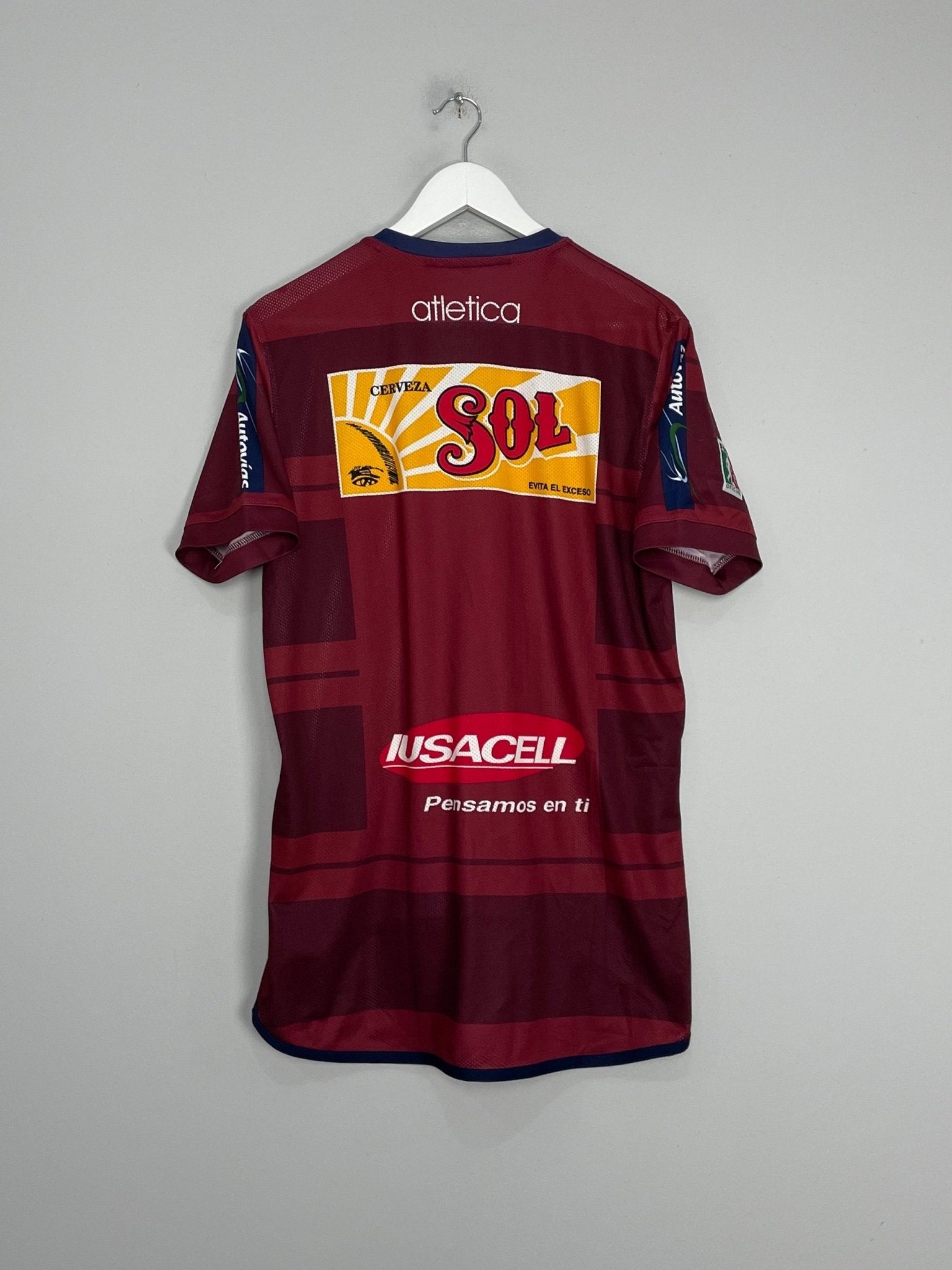 Shop 2007/08 MONARCAS MORELIA HOME SHIRT (L) ATLETICA, classic football shirts, vintage football shirts & retro soccer jerseys at Cult Kits