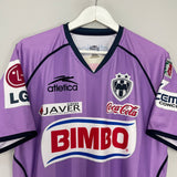 Shop 2007/08 MONTERREY AWAY SHIRT (L) ATLETICA, classic football shirts, vintage football shirts & retro soccer jerseys at Cult Kits