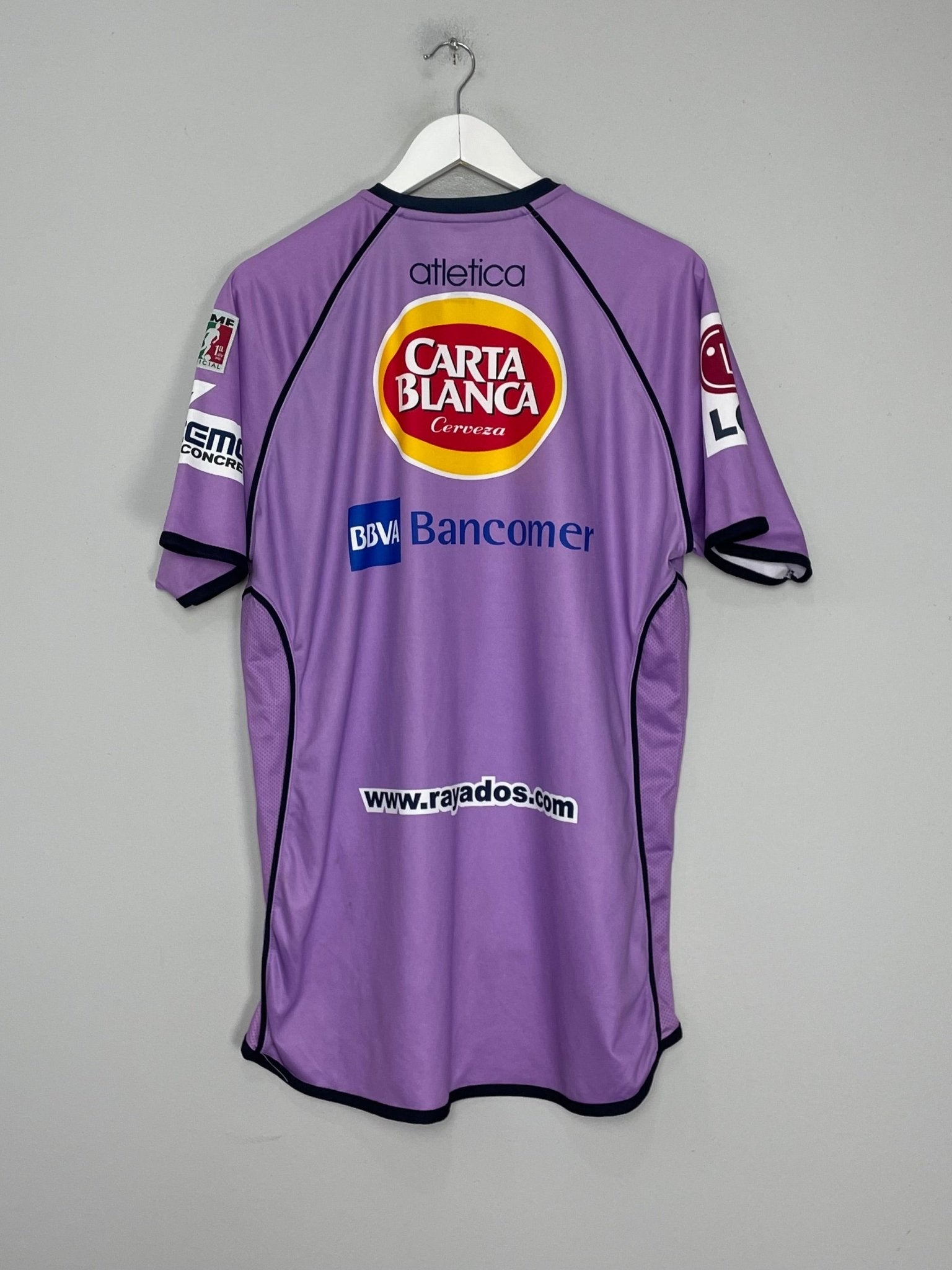 Shop 2007/08 MONTERREY AWAY SHIRT (L) ATLETICA, classic football shirts, vintage football shirts & retro soccer jerseys at Cult Kits