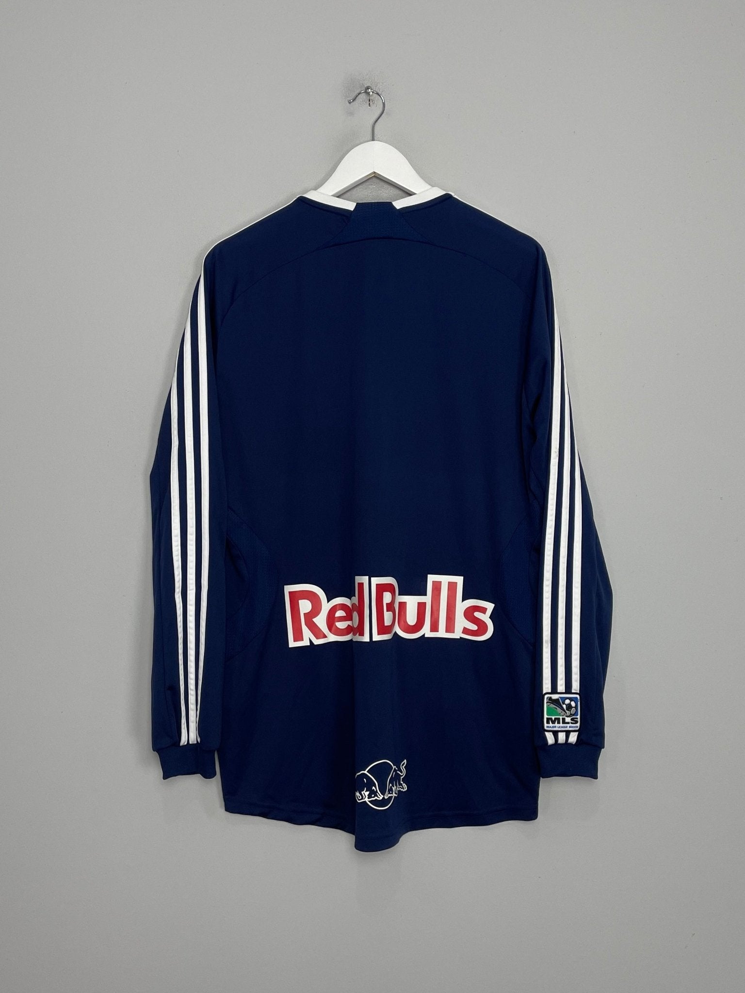 Shop 2007/08 NEW YORK RED BULLS L/S AWAY SHIRT (L) ADIDAS, classic football shirts, vintage football shirts & retro soccer jerseys at Cult Kits