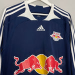 Shop 2007/08 NEW YORK RED BULLS L/S AWAY SHIRT (L) ADIDAS, classic football shirts, vintage football shirts & retro soccer jerseys at Cult Kits