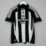 Shop 2007/08 NEWCASTLE UNITED OWEN #10 HOME SHIRT (M) ADIDAS, classic football shirts, vintage football shirts & retro soccer jerseys at Cult Kits