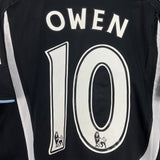 Shop 2007/08 NEWCASTLE UNITED OWEN #10 HOME SHIRT (M) ADIDAS, classic football shirts, vintage football shirts & retro soccer jerseys at Cult Kits