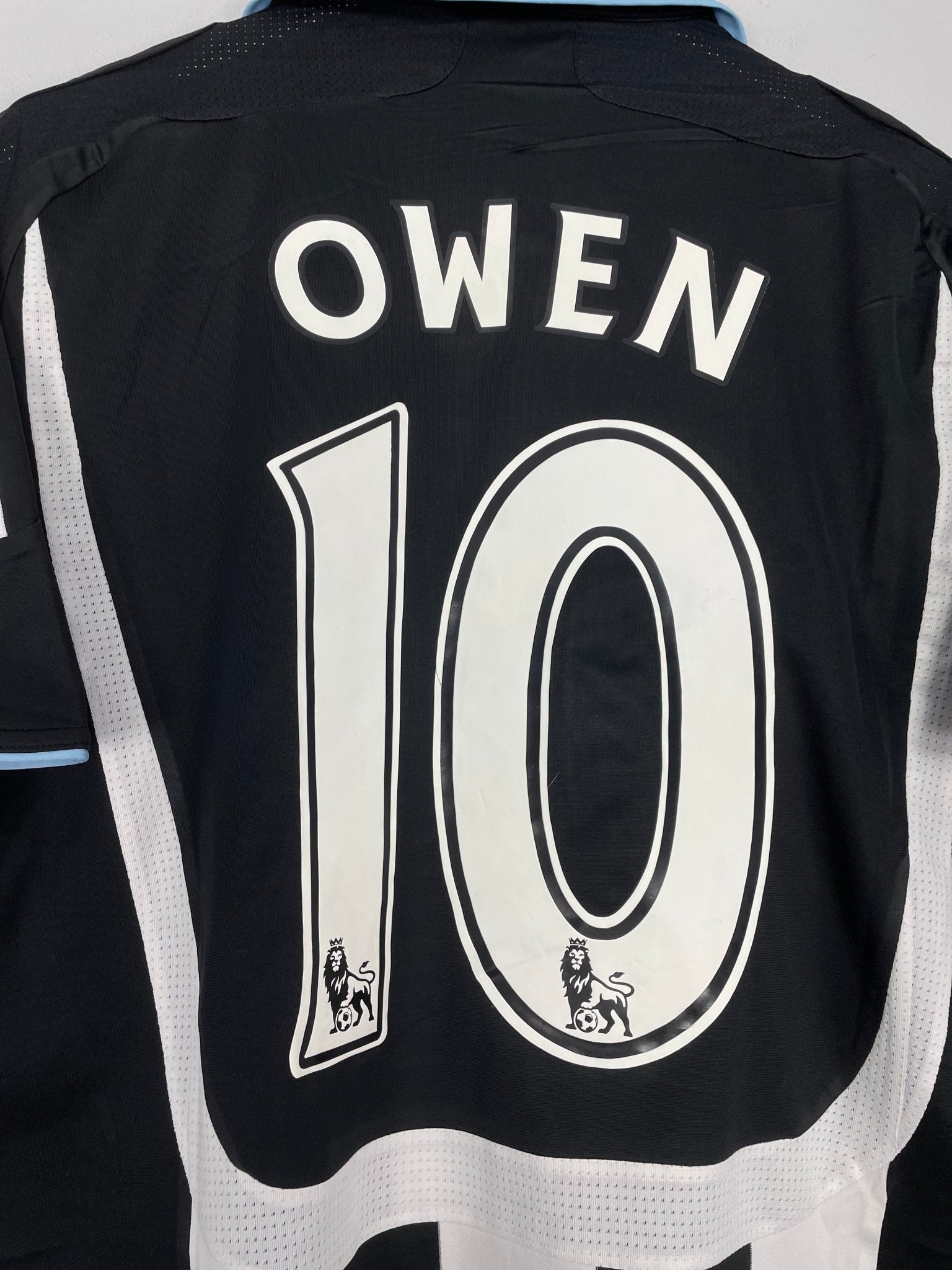 Shop 2007/08 NEWCASTLE UNITED OWEN #10 HOME SHIRT (M) ADIDAS, classic football shirts, vintage football shirts & retro soccer jerseys at Cult Kits