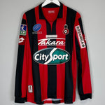 2007/08 NICE MODESTE 15 L/S *MATCH ISSUE* HOME SHIRT (L) LOTTO - Cult Kits - Large - Buy Vintage Football Shirts, Authentic Retro Football Shirts For Sale, Classic Football Shirts & Soccer Jersey