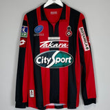 2007/08 NICE MODESTE 15 L/S *MATCH ISSUE* HOME SHIRT (L) LOTTO - Cult Kits - Large - Buy Vintage Football Shirts, Authentic Retro Football Shirts For Sale, Classic Football Shirts & Soccer Jersey