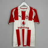 Shop 2007/08 OLYMPIAKOS HOME SHIRT (S) PUMA, classic football shirts, vintage football shirts & retro soccer jerseys at Cult Kits