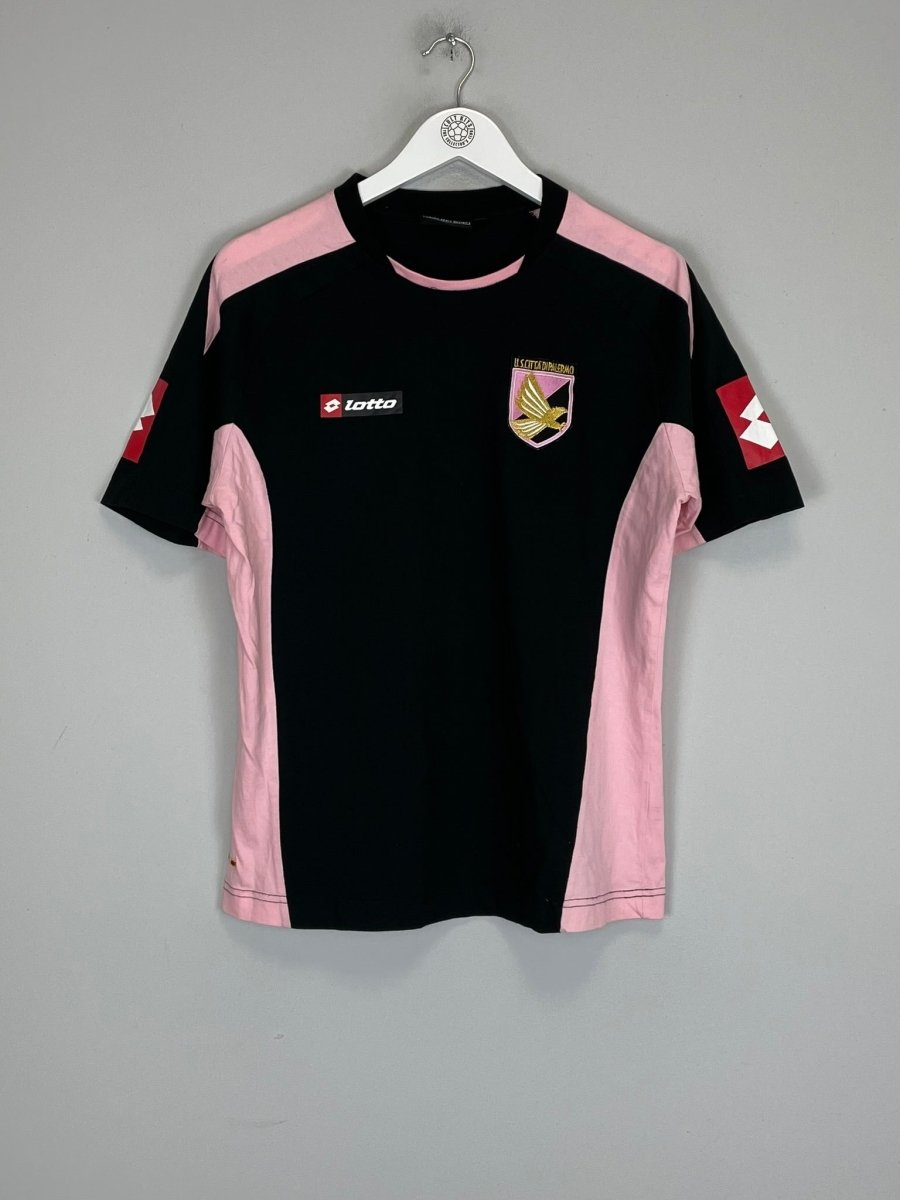 2007/08 PALERMO TRAINING SHIRT (L) LOTTO - Cult Kits - Large - Buy Vintage Football Shirts, Authentic Retro Football Shirts For Sale, Classic Football Shirts & Soccer Jersey