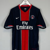 2007/08 PSG HOME SHIRT (M) NIKE - Cult Kits - Medium - Buy Vintage Football Shirts, Authentic Retro Football Shirts For Sale, Classic Football Shirts & Soccer Jersey