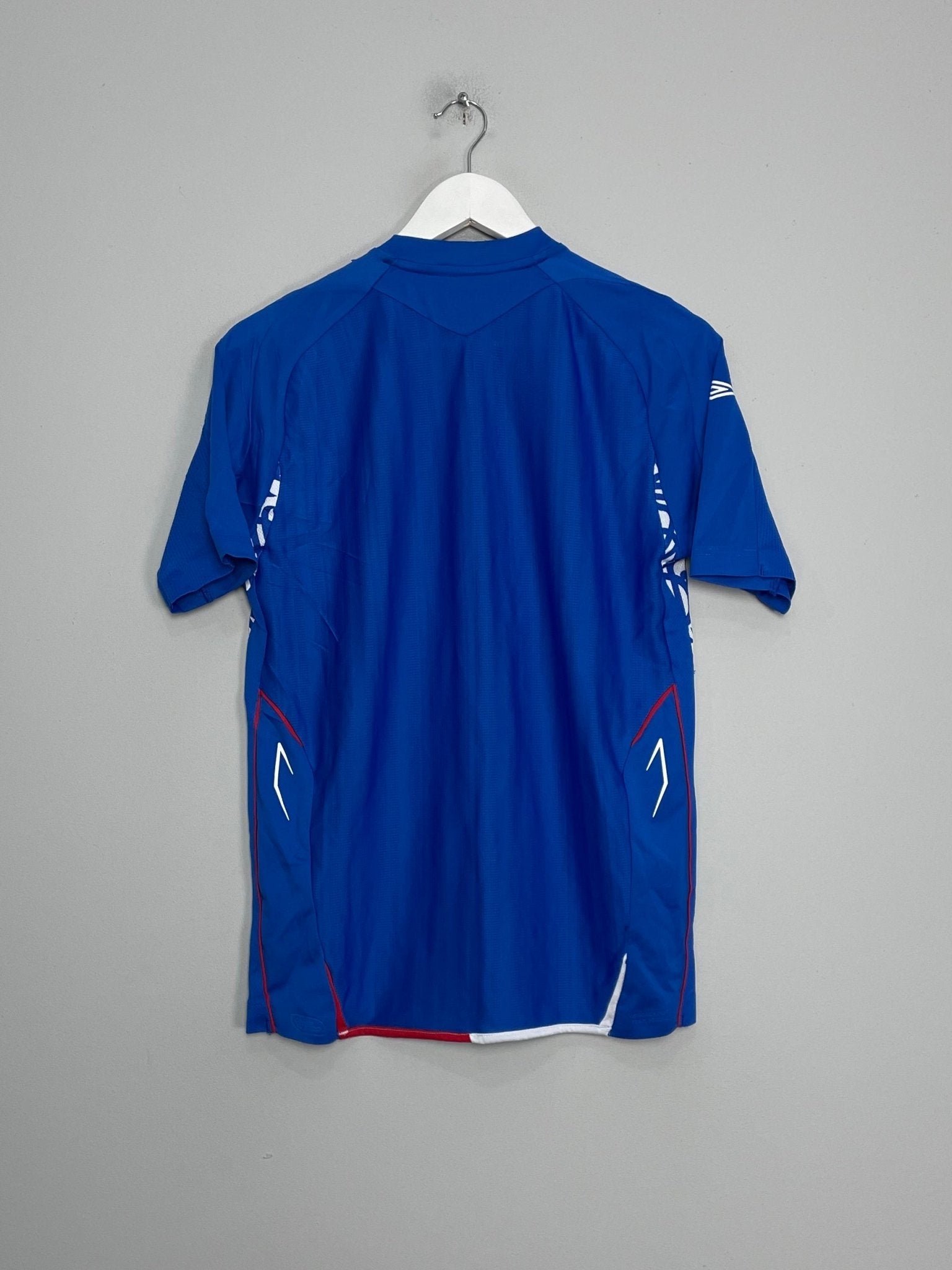Shop 2007/08 RANGERS HOME SHIRT (L.KIDS) UMBRO, classic football shirts, vintage football shirts & retro soccer jerseys at Cult Kits