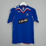 Shop 2007/08 RANGERS HOME SHIRT (L.KIDS) UMBRO, classic football shirts, vintage football shirts & retro soccer jerseys at Cult Kits