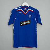 Shop 2007/08 RANGERS HOME SHIRT (L.KIDS) UMBRO, classic football shirts, vintage football shirts & retro soccer jerseys at Cult Kits
