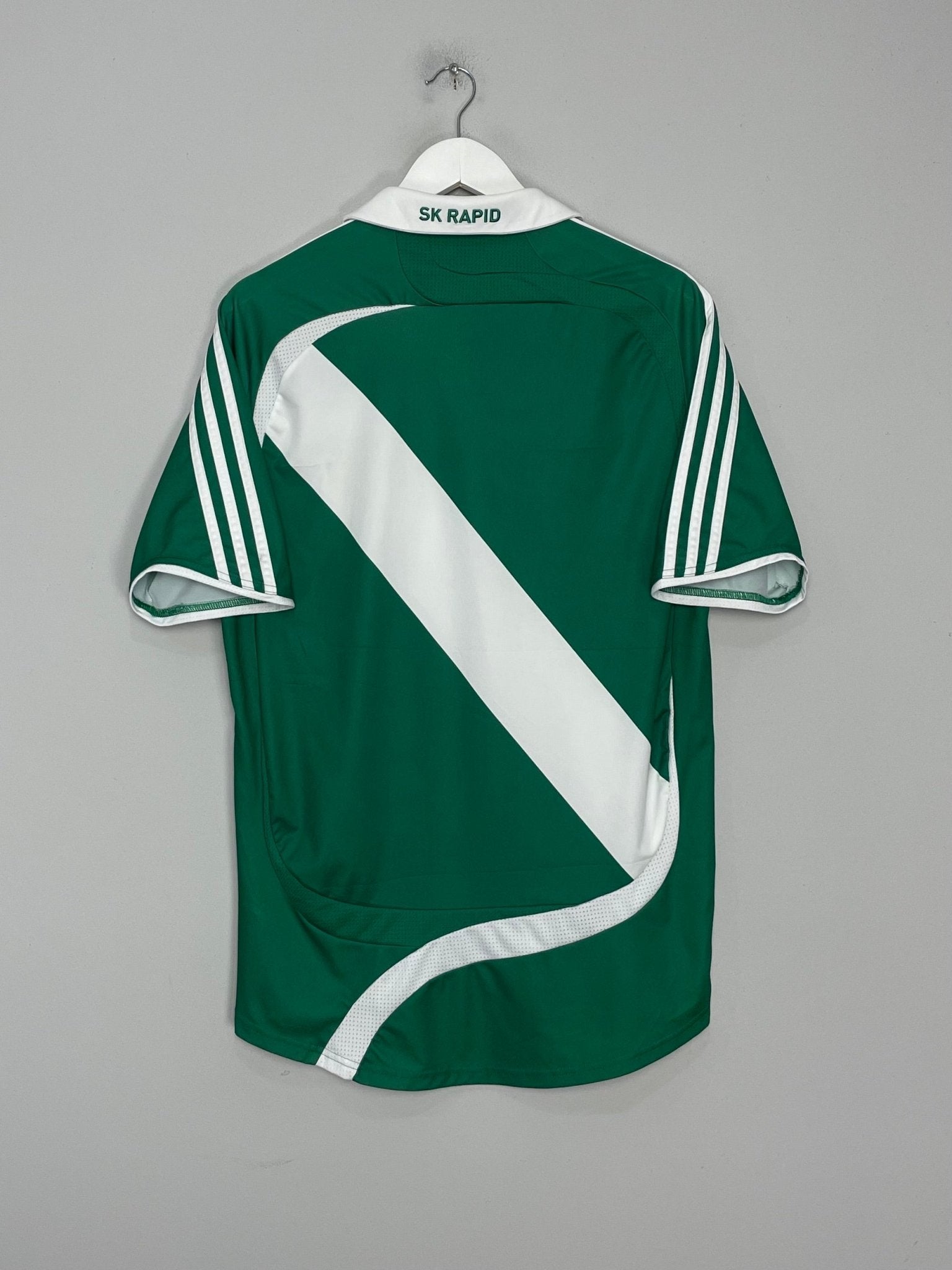 Shop 2007/08 RAPID VIENNA HOME SHIRT (M) ADIDAS, classic football shirts, vintage football shirts & retro soccer jerseys at Cult Kits