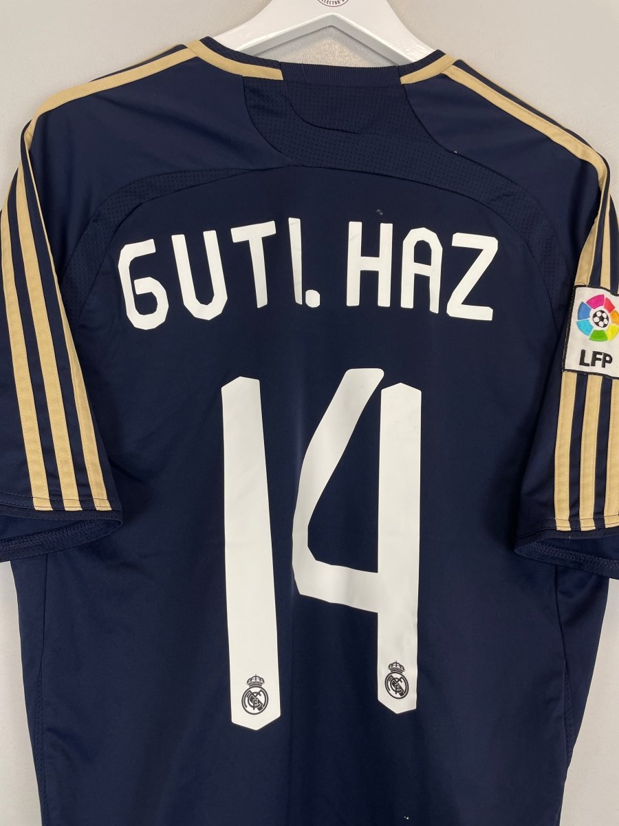 2007/08 REAL MADRID GUTI HAZ 14 AWAY SHIRT (M) ADIDAS - Cult Kits - Medium - Buy Vintage Football Shirts, Authentic Retro Football Shirts For Sale, Classic Football Shirts & Soccer Jersey