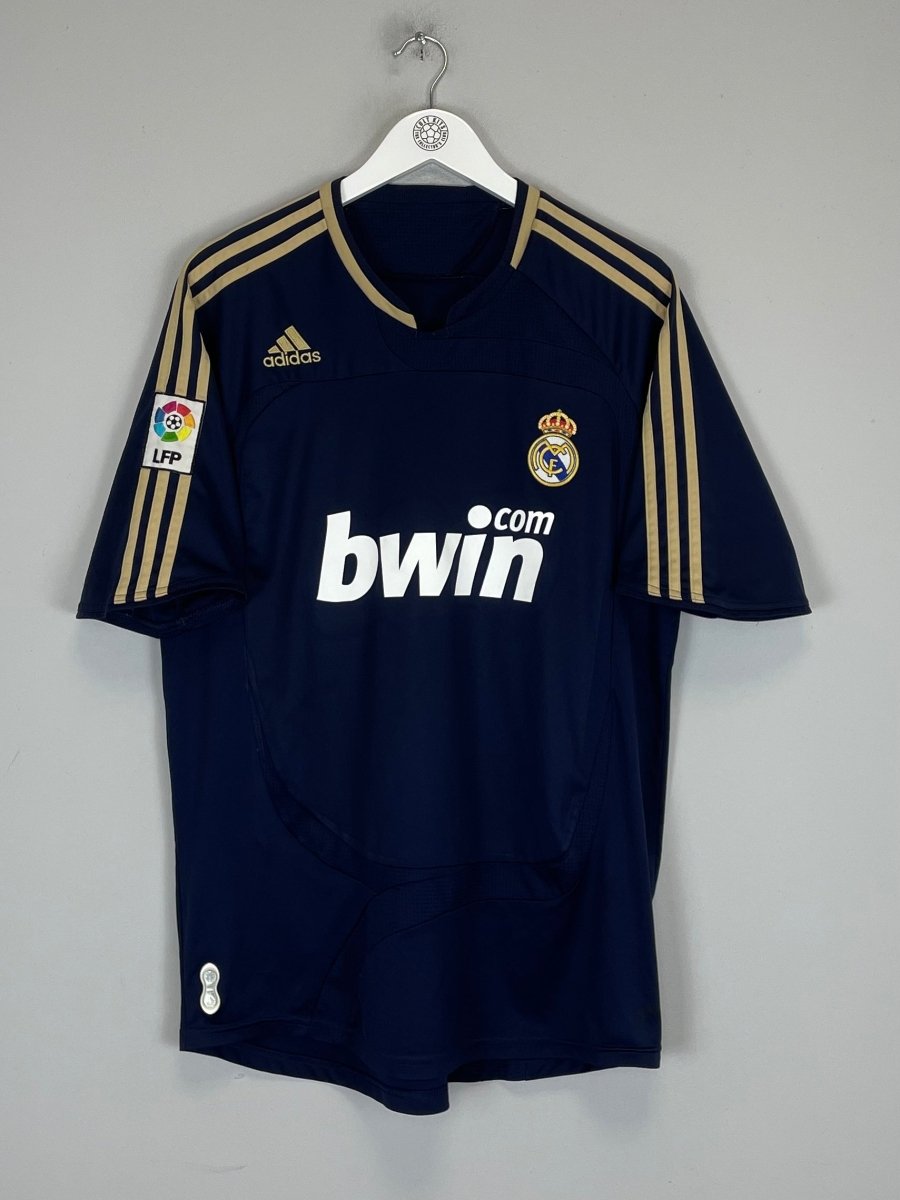 2007/08 REAL MADRID GUTI HAZ 14 AWAY SHIRT (M) ADIDAS - Cult Kits - Medium - Buy Vintage Football Shirts, Authentic Retro Football Shirts For Sale, Classic Football Shirts & Soccer Jersey