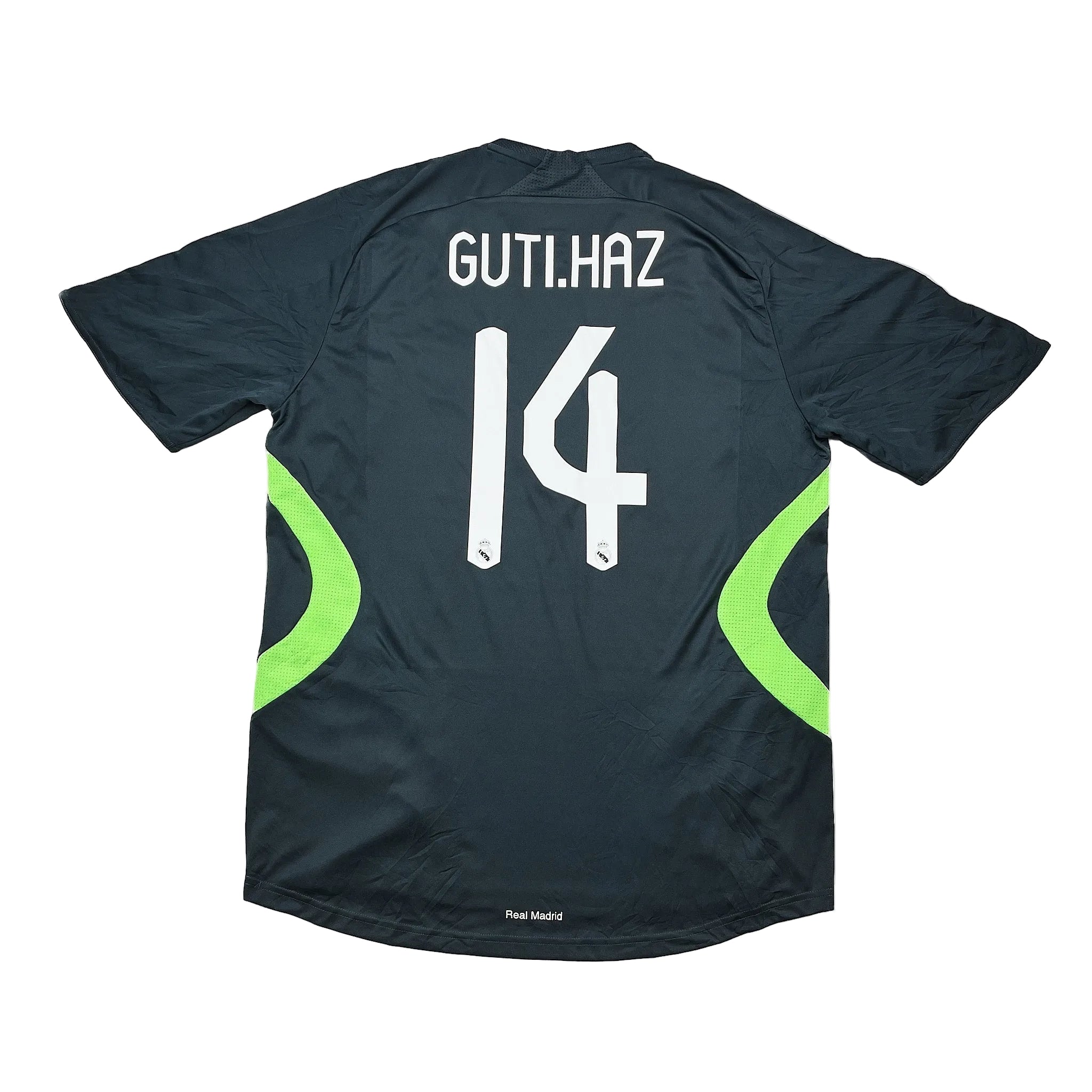 Buy 2007/08 Real Madrid Guti Haz 14 C/L Third Shirt (L) Adidas ~ Free worldwide shipping ~ Authentic Vintage Football Shirts from Cult Kits