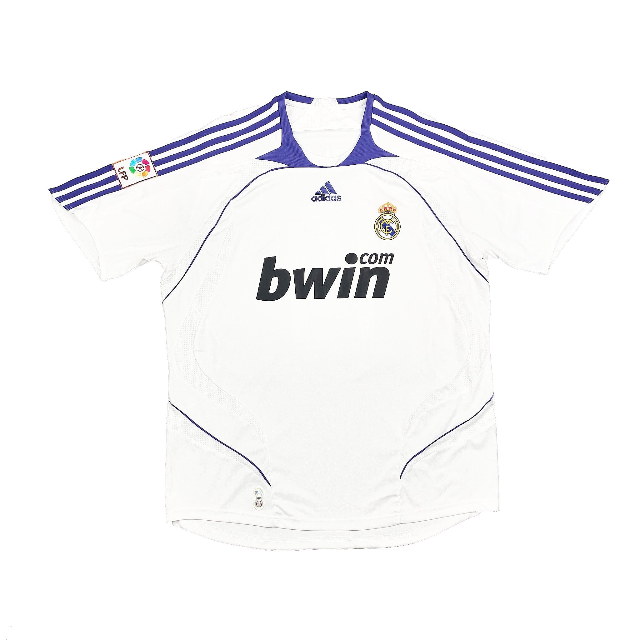 Buy 2007/08 REAL MADRID GUTI HAZ 14 HOME SHIRT (L) ADIDAS ~ Free worldwide shipping available ~ Authentic Vintage Football Shirts from Cult Kits