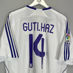 2007/08 REAL MADRID GUTI HAZ 14 HOME SHIRT (XL) ADIDAS - Cult Kits - XL - Buy Vintage Football Shirts, Authentic Retro Football Shirts For Sale, Classic Football Shirts & Soccer Jersey