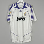 Shop 2007/08 REAL MADRID GUTI HAZ #14 HOME SHIRT (XL) ADIDAS, classic football shirts, vintage football shirts & retro soccer jerseys at Cult Kits