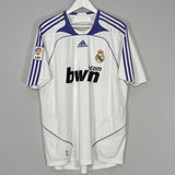 Shop 2007/08 REAL MADRID GUTI HAZ #14 HOME SHIRT (XL) ADIDAS, classic football shirts, vintage football shirts & retro soccer jerseys at Cult Kits