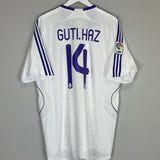 2007/08 REAL MADRID GUTI HAZ 14 HOME SHIRT (XL) ADIDAS - Cult Kits - XL - Buy Vintage Football Shirts, Authentic Retro Football Shirts For Sale, Classic Football Shirts & Soccer Jersey