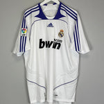 2007/08 REAL MADRID GUTI HAZ 14 HOME SHIRT (XL) ADIDAS - Cult Kits - XL - Buy Vintage Football Shirts, Authentic Retro Football Shirts For Sale, Classic Football Shirts & Soccer Jersey