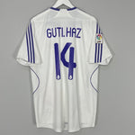 Shop 2007/08 REAL MADRID GUTI HAZ #14 HOME SHIRT (XL) ADIDAS, classic football shirts, vintage football shirts & retro soccer jerseys at Cult Kits