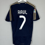 Shop 2007/08 REAL MADRID RAUL #7 AWAY SHIRT (S) ADIDAS, classic football shirts, vintage football shirts & retro soccer jerseys at Cult Kits