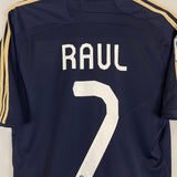 Shop 2007/08 REAL MADRID RAUL #7 AWAY SHIRT (S) ADIDAS, classic football shirts, vintage football shirts & retro soccer jerseys at Cult Kits