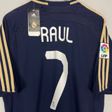 Shop 2007/08 REAL MADRID RAUL #7 *BNWT* AWAY SHIRT (L) ADIDAS, classic football shirts, vintage football shirts & retro soccer jerseys at Cult Kits