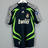 Shop 2007/08 REAL MADRID RAUL #7 C/L AWAY SHIRT (S) ADIDAS, classic football shirts, vintage football shirts & retro soccer jerseys at Cult Kits