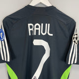 Shop 2007/08 REAL MADRID RAUL #7 C/L AWAY SHIRT (S) ADIDAS, classic football shirts, vintage football shirts & retro soccer jerseys at Cult Kits